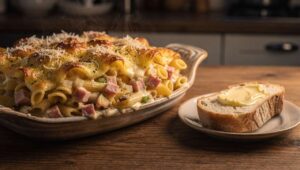 Nudelauflauf für den Feierabend: In 30 Minuten fertig und alle sind satt