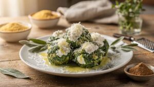 Spinatknödel aus Tirol: In 20 Minuten fertig und voller Frühlingsmineralien