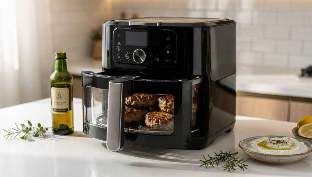 Airfryer-Revolution 2026: Bifteki gelingt jetzt wie beim Griechen – ohne Pfanne