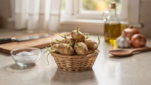 Ihre Kartoffeln keimen zu rasch? Dieser Küchentrick hilft