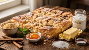 Blätterteig-Prasselkuchen: Vergessene Streusel-Variante aus den 1950ern