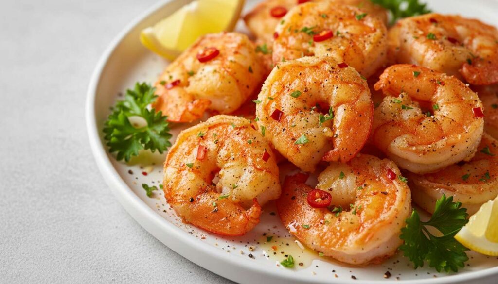 Airfryer-Garnelen mit Knoblauch: Warum 5 Minuten bei 200 Grad die perfekte Konsistenz ergeben