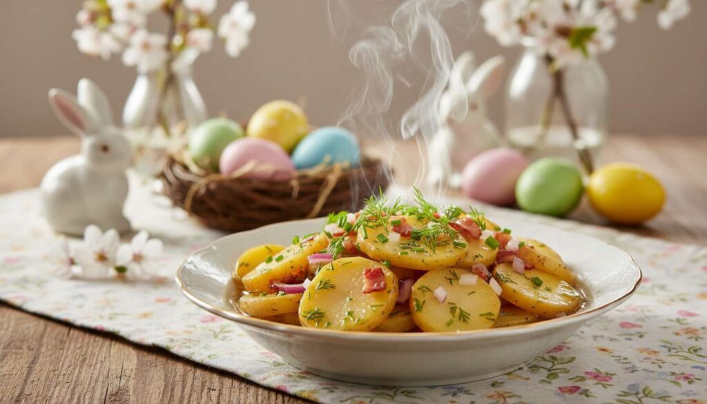 Kartoffelsalat zu Ostern: Ein Küchenmeister erklärt, warum die Brühe warm sein muss