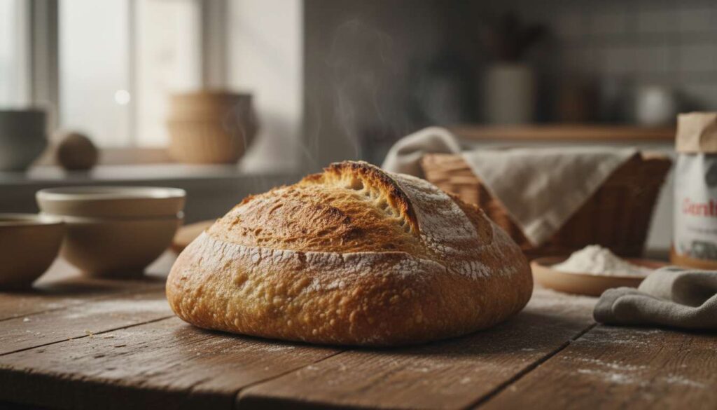 Sauerteigbrot ohne Kneten: Warum du den Teig 24 Stunden im Kühlschrank lassen solltest