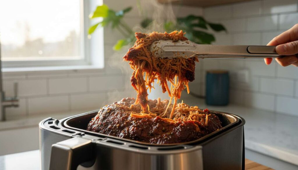 Pulled Pork aus dem Airfryer: Warum es bei 150 Grad zarter wird als vom Smoker