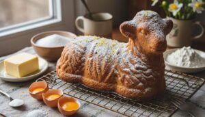 Osterlamm aus Rührteig: Dieses Traditionsrezept aus Süddeutschland gelingt jedem