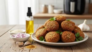 Airfryer-Falafel: Knusprig wie frittiert, aber mit 70 Prozent weniger Fett