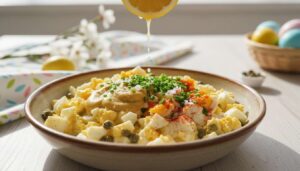 Eiersalat zu Ostern: Warum ein Spritzer Zitronensaft den Unterschied ausmacht