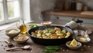 Bärlauch-Gnocchi aus der Pfanne: Buttrig, knusprig und in 15 Minuten auf dem Tisch
